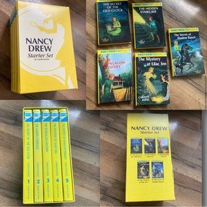 🕵️‍♀️🔎📚📖Nancy Drew Starter Set  Set of 5 Nancy Drew Mystery